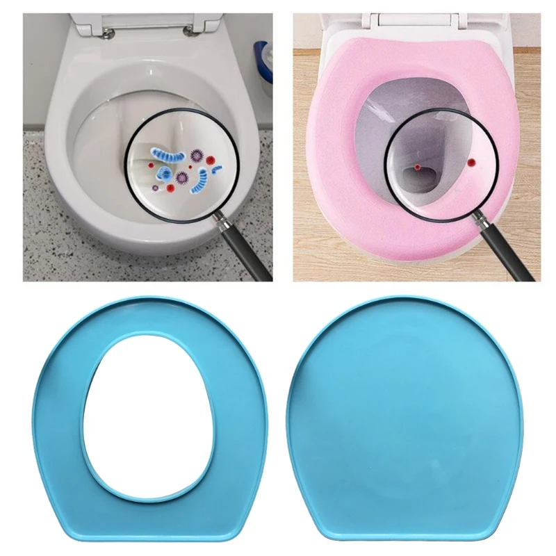 

Toilet Cushion Cover Pad Epoxy Resin Mold DIY Crafts Casting Tools Closestool Seat Mat Silicone Mould