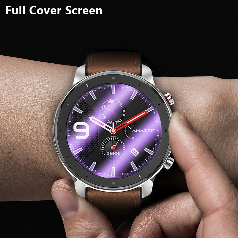 Для Xiaomi Huami Amazfit GTR 47 мм 42 Защитное стекло для экрана 9H закаленное Взрывобезопасное