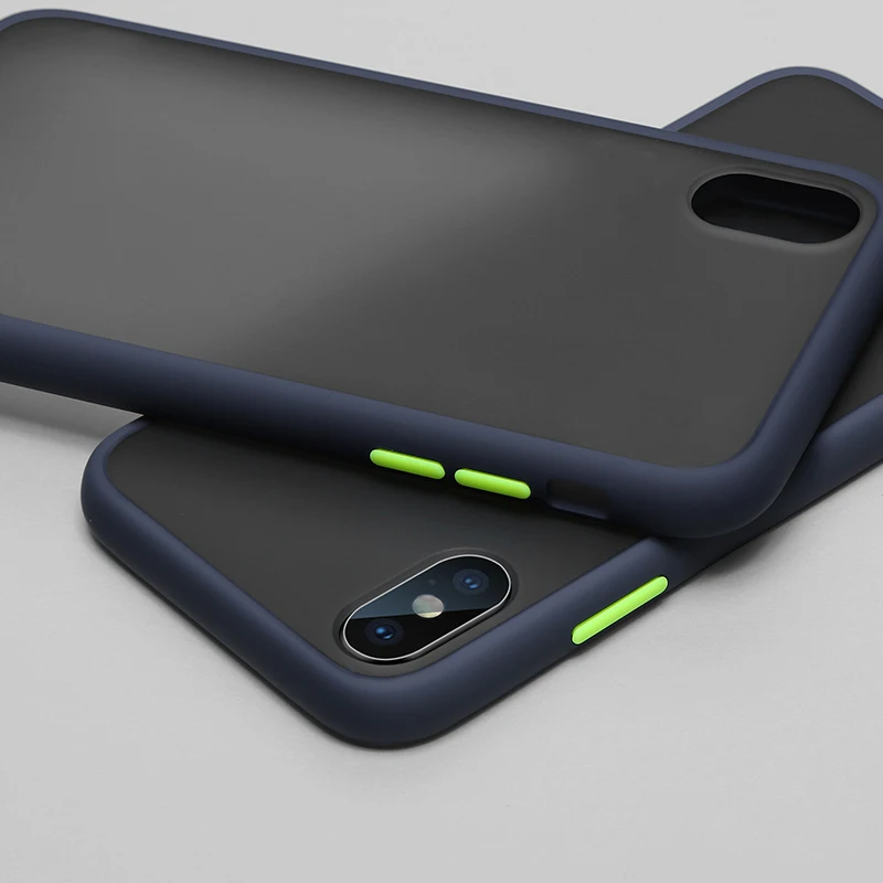 Матовый Прозрачный чехол для Xiao mi Red mi Note 8 7 6 Pro 8A 7A 6A K20 Прозрачный жесткий чехол для mi A3 CC9 CC9E 8 9 lite mi 9t pro Чехол - Цвет: 4