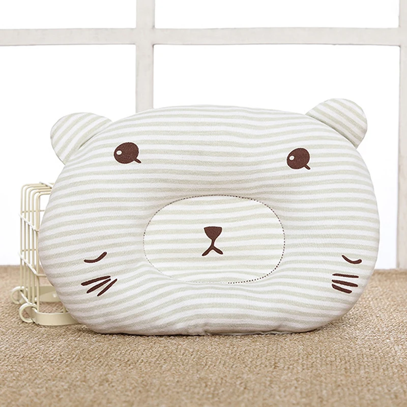 

Baby Pillows Head Protector Anti Roll Shaping Soft Pillow For Baby Room Cartoon Small Bear Pillow For Newborns Baby Gift