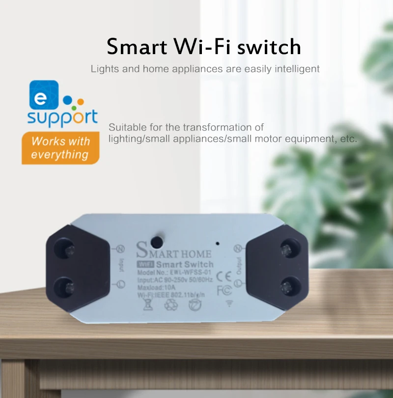 Универсальный Смарт выключатель Sonoff с поддержкой Wi Fi|Модули для умного дома| |