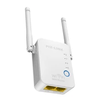 300mbps pixlink wireless router wifi range extender booster wi fi repeater network signal booster antennas easy setup wr17