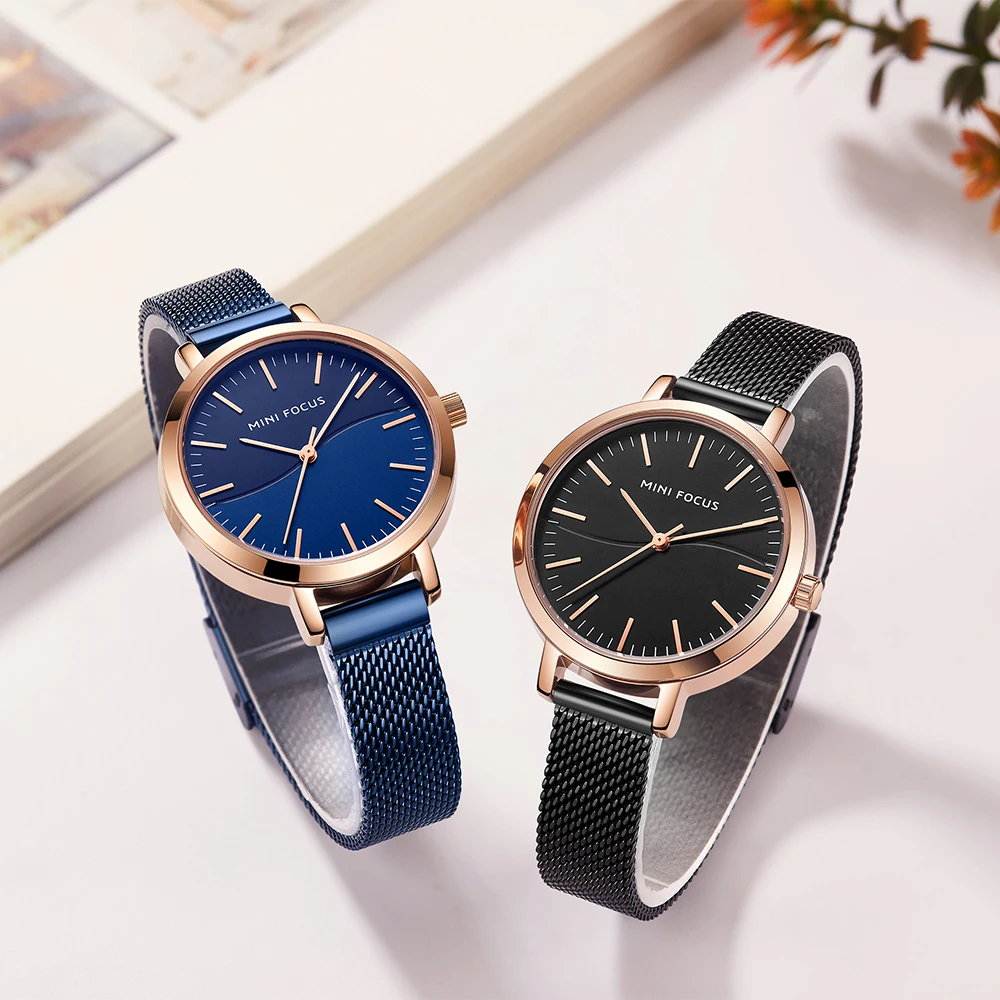 

MINIFOCUS Women Watches Top Brand Luxury Fashion Female Quartz Wrist Watch Ladies Clock Girl Relogio Feminino MF0261L