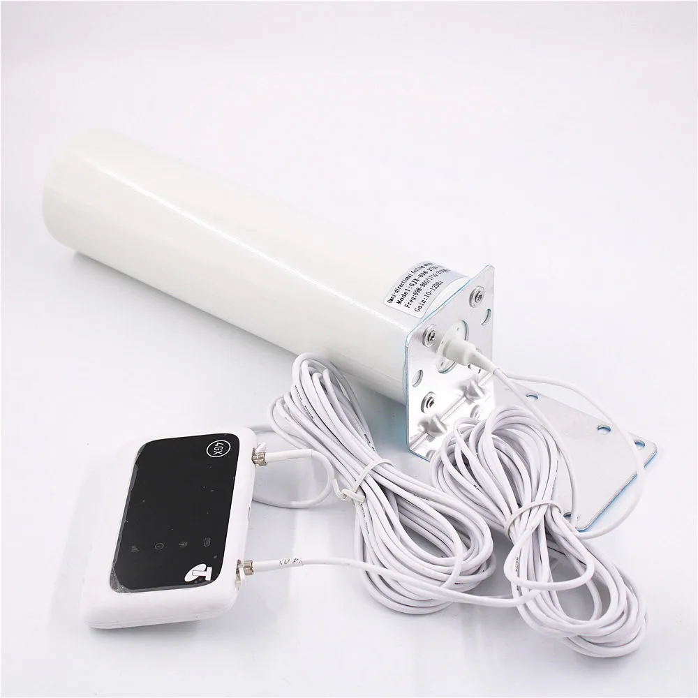 WiFi antenna CRC9 4G LTE antena SMA 12dBi Omni antenne 3G TS9 male 5m dual cable 2.4GHz for Huawei B315 E8372 E3372 ZTE routers