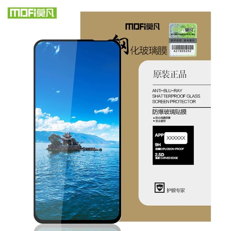 

Glass tempered MOFi original For Huawei Honor 30 30S Nova 6 6SE Nova 7 7i P40 Lite screen protector protective film full cover