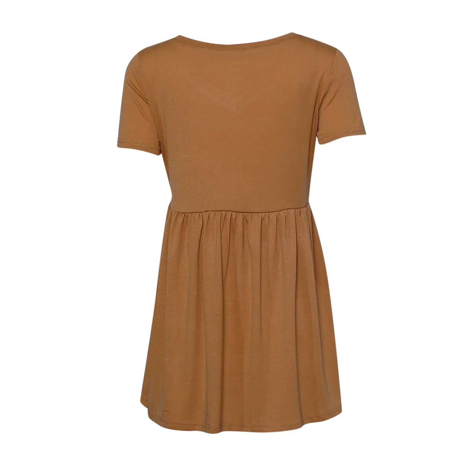 

Women Solid Pleats Ruched V-neck Short Sleeve Irregular T-shirt Tops Women's Summer Fashion Printed T Shirts Vintage Drop