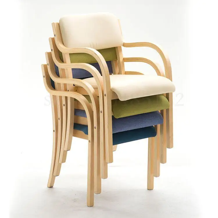 600 современный минималистичный скандинавский обеденный стул из массива дерева в