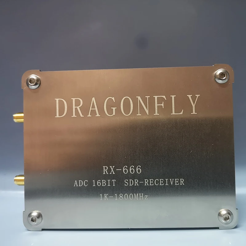 0.1PPM TCXO LTC2208 ADC SDR приемник радио 1 кГц 1800 МГц 16 бит Дискретная широкополосная