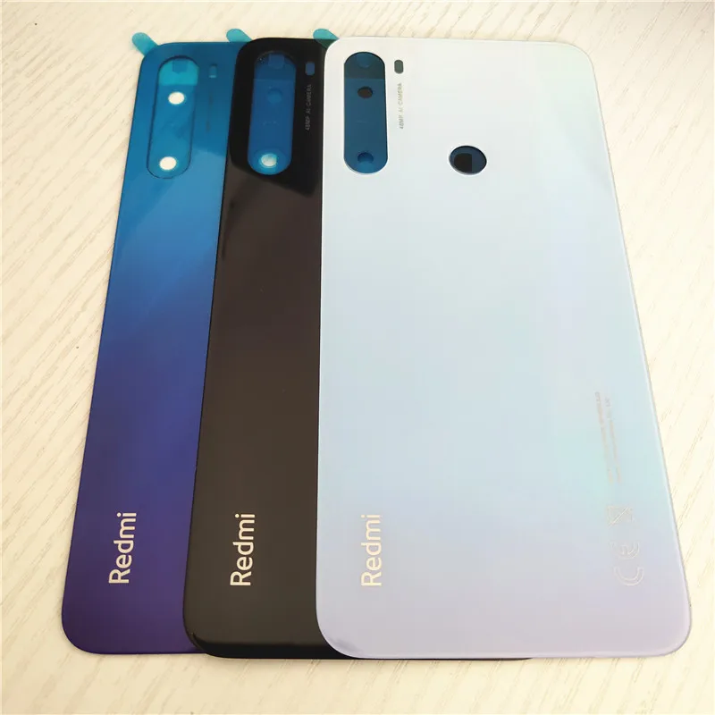 

Battery Cover Housing Case Back Glass Rear Door Panel For Xiaomi Redmi Note 8 Back Glass Cover Replacement