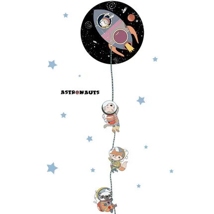 2019 Новые Креативные настенные наклейки для детской комнаты детская спальня