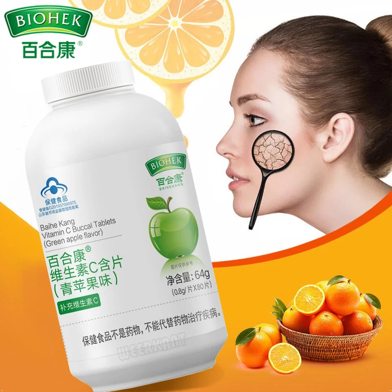 Super Effect Whitening Vitamin C Chewable Tablets Supplement Natural for Skin Face Body Acne Reducing Melanin
Super Effect Whitening Vitamin C Chewable Tablets Supplement Natural for Skin Face Body Acne Reducing Melanin