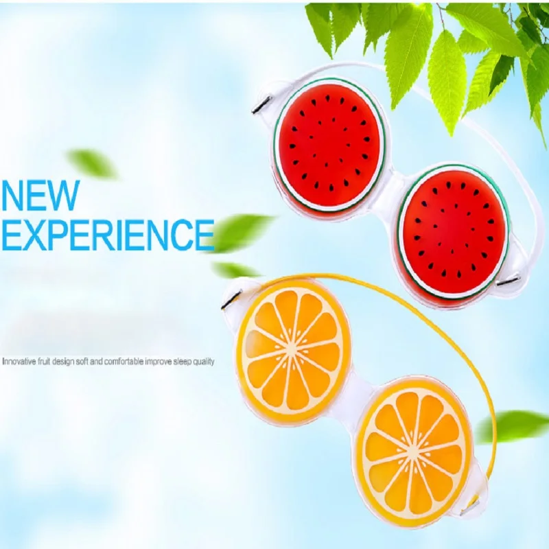 

Fruit Ice Eye Mask Sleeping Eye Mask Relieve Fatigue Remove Dark Circle Cooling Relaxation Eye Care Ice Eye Mask After Freezing