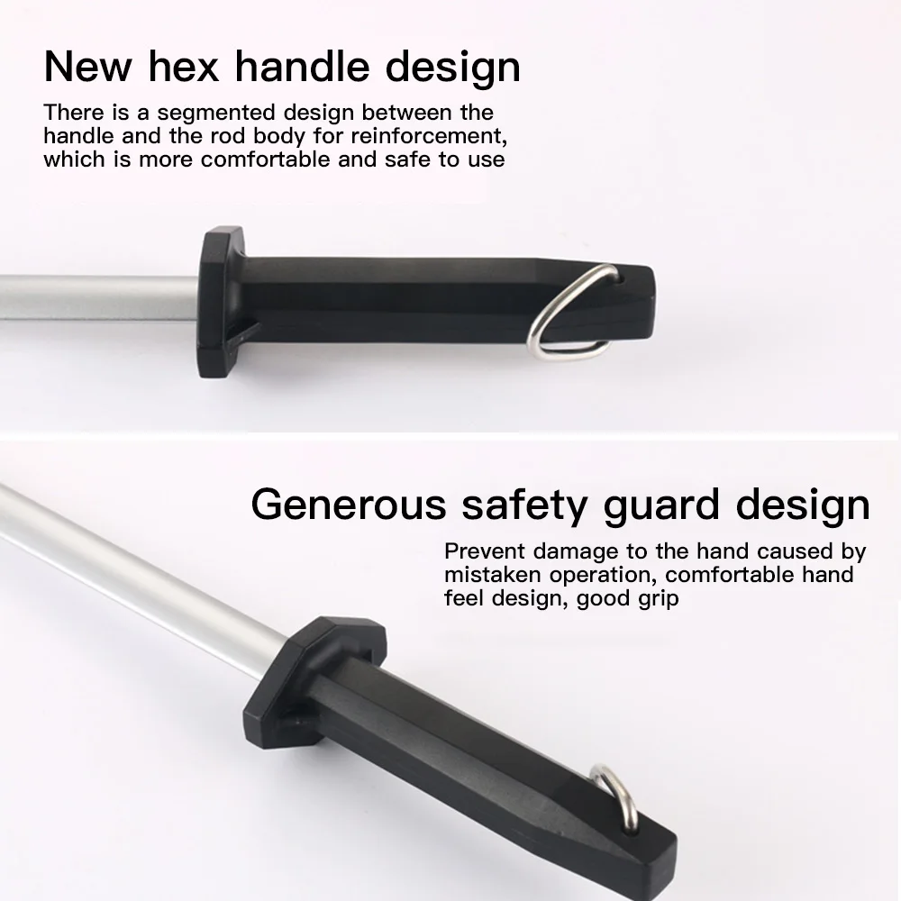 

12inch Kitchen Emery Sharpener, Wear-Resistant,Scratch-Resistant Rust-Proof Professional Durable Special Sharpener For Slaughter