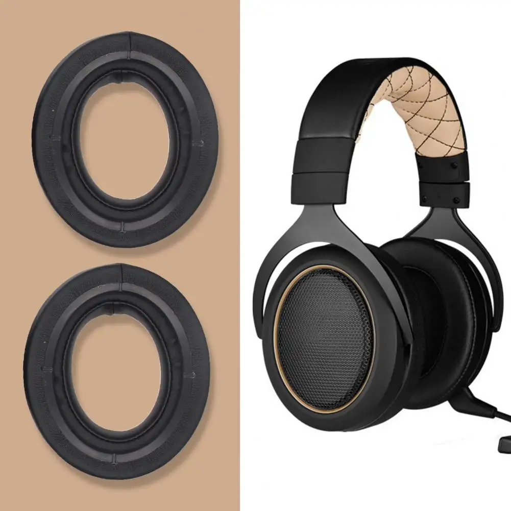 

Wear-resistant Portable Soft Headphones Ear Pads for CORSAIR HS70 HS60 HS50 PRO Headset