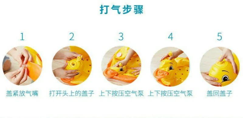 

Sofa Bath-stool Dinner Children Chairs Baby Seats Sofa Feeding Chair Inflatable Little Yellow Duck Armchair For Baby Cushion Sit