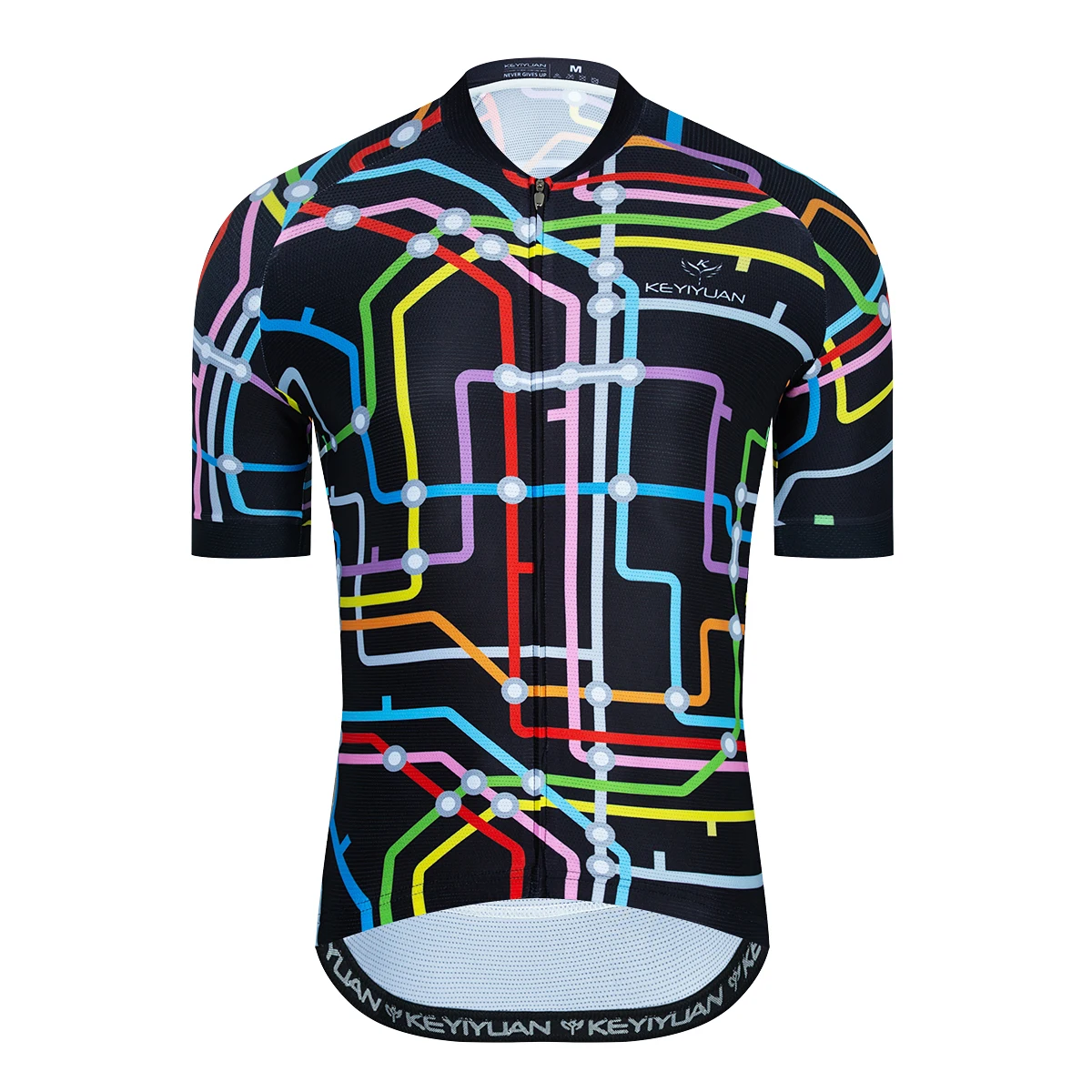 

KEYIYUAN 2022 Short Sleeved Bicycle Breathable And Quick Drying Men Cycling Jersey Summer MTB Abbigliamento Ciclismo Moletom