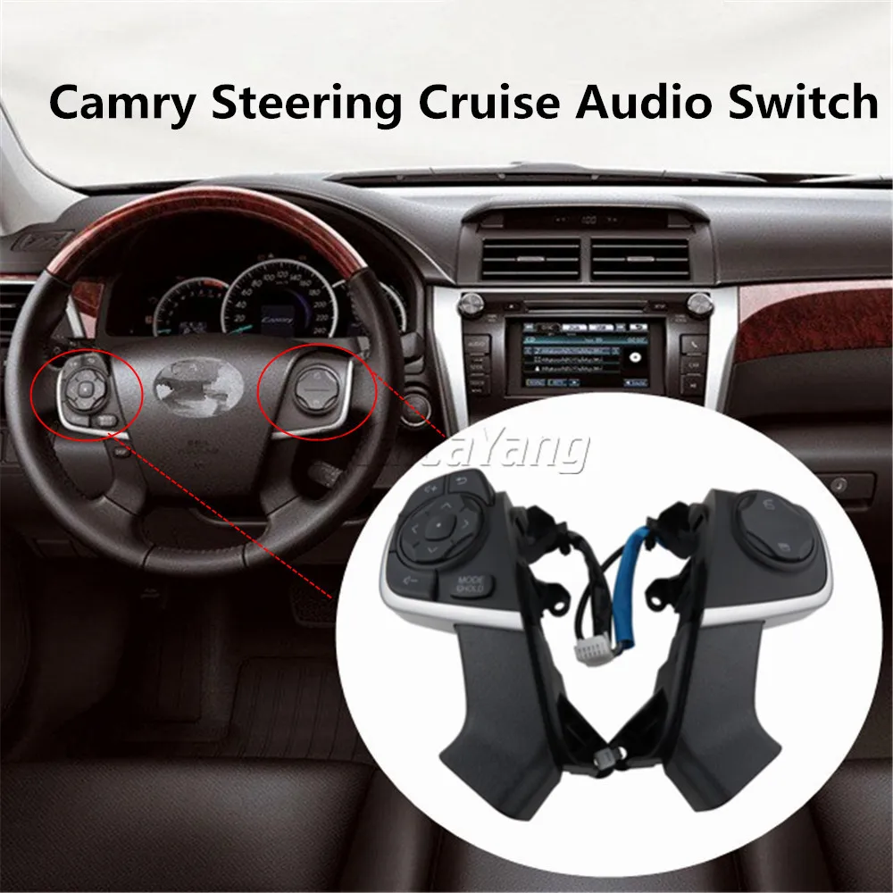 

Car -styling buttons For Toyota Camry 2008-2011 Multi-function Car Steering Wheel Control Buttons For CAMRY (HYBRID) ACV51 ASV5