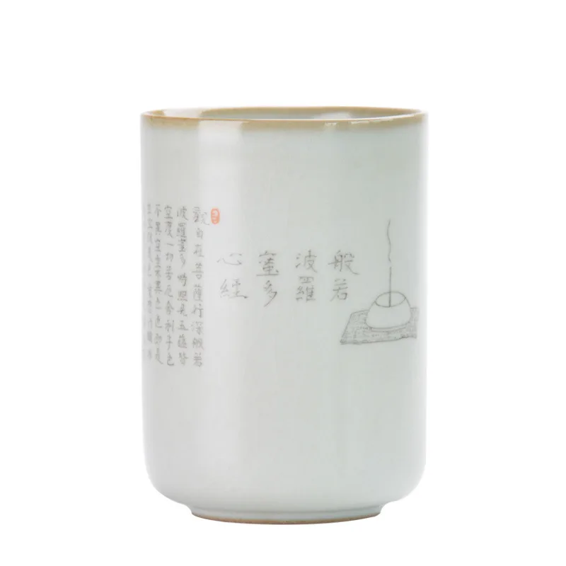 Ручной работы керамический чайник чашка персональная античная ru kung fu чайная чаша