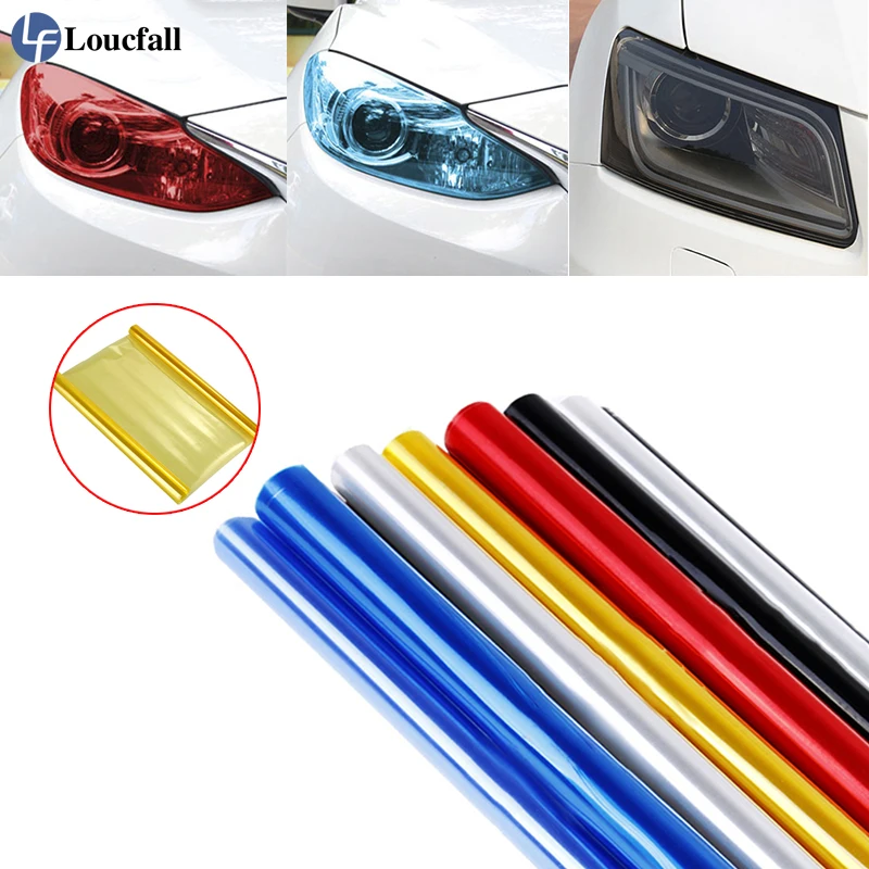 

Car Sticker Tint Headlight Taillingt Fog Light Vinyl Smoke Film Sheet Sticker Cover Automobiles Decal Taillight Film Sticker