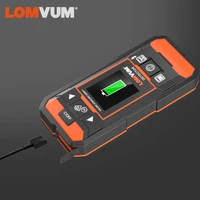 lomvum metal detector wiring detector digital laser distance meter wall scanner wire cable metal stud wood finder for home