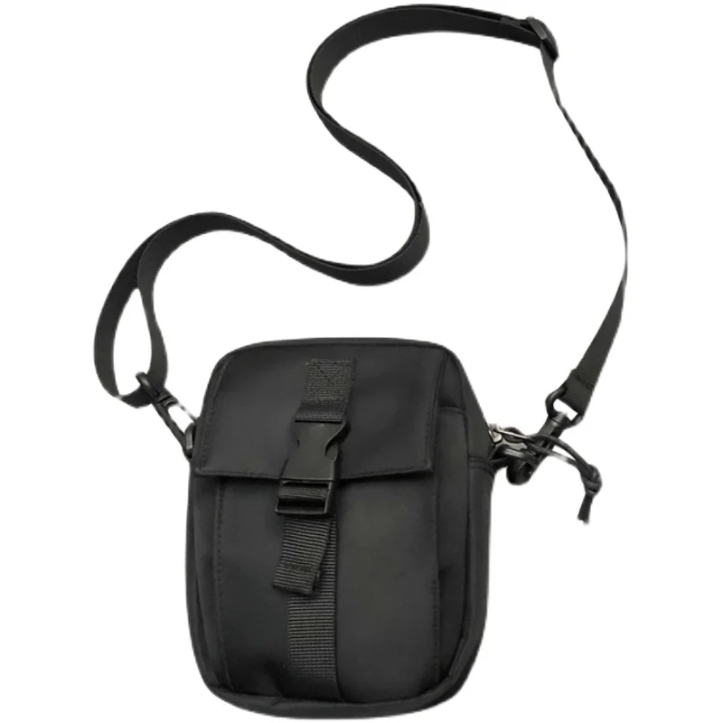 

Original Brand Messenger Bag Couple Bag Japanese Small Shoulder Bag Ins Trend Black Fashion New Hip Hop Shoulder Bag