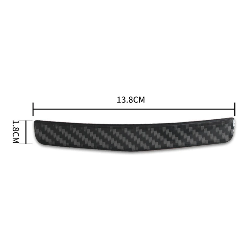 

Carbon Fiber Rear Air Outlet Decorative Strip Interior Cover Trim Decoration Fit for Cadillac ATS 2013-2019