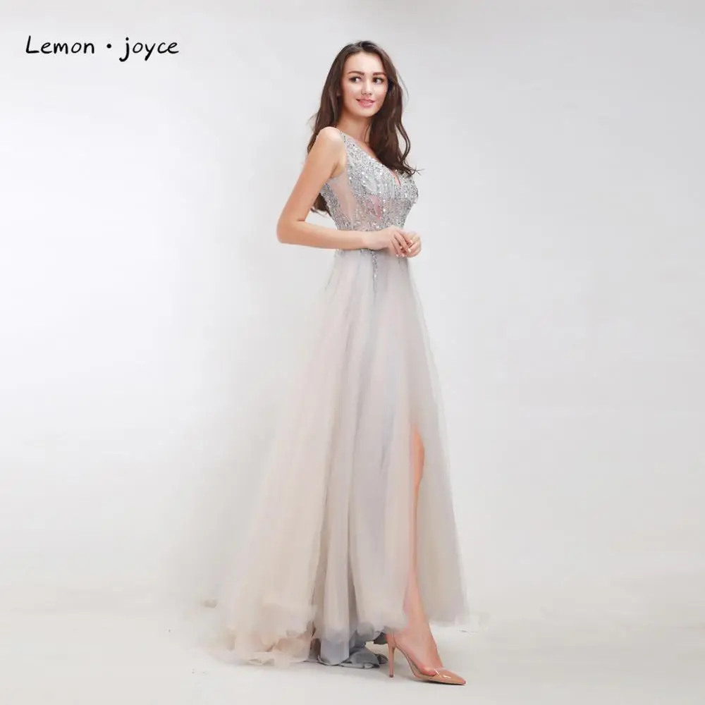 Женское вечернее платье с V образным вырезом элегантное ТРАПЕЦИЕВИДНОЕ ПЛАТЬЕ