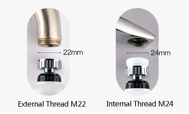 ZhangJi кран фильтр экономии воды 3 Режимы работы крана аэратор поворотный гибкий шланг высокого давления фильтр-распылитель сопла фитинг M22/M24