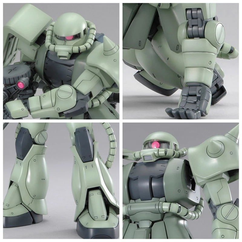

BANDAI MG 1/100 Mobile Suit Variations MS-06J Zaku II Ver.2.0 GUNDAM Effects Action Figure Model Modification