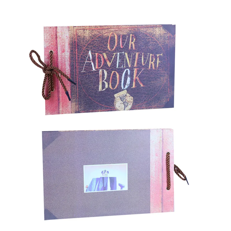 

Retro Tether Photo Album Creative DIY Paste Album Handmade Family Scrapbook Perfect Gifts for Friends and Relatives DSS899