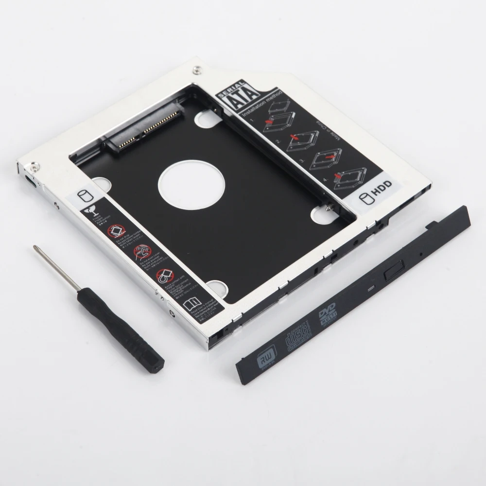 SATA 2nd HDD SSD жесткий диск Оптический Caddy Рамка для Acer ES1 533 серии C3VD C6PG E5 773g 57pn GUE1N DA