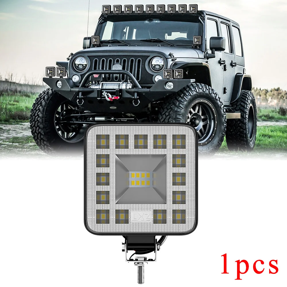 Автомобильный рабочий мини светильник 23 светодиода 69 Вт Точечный для