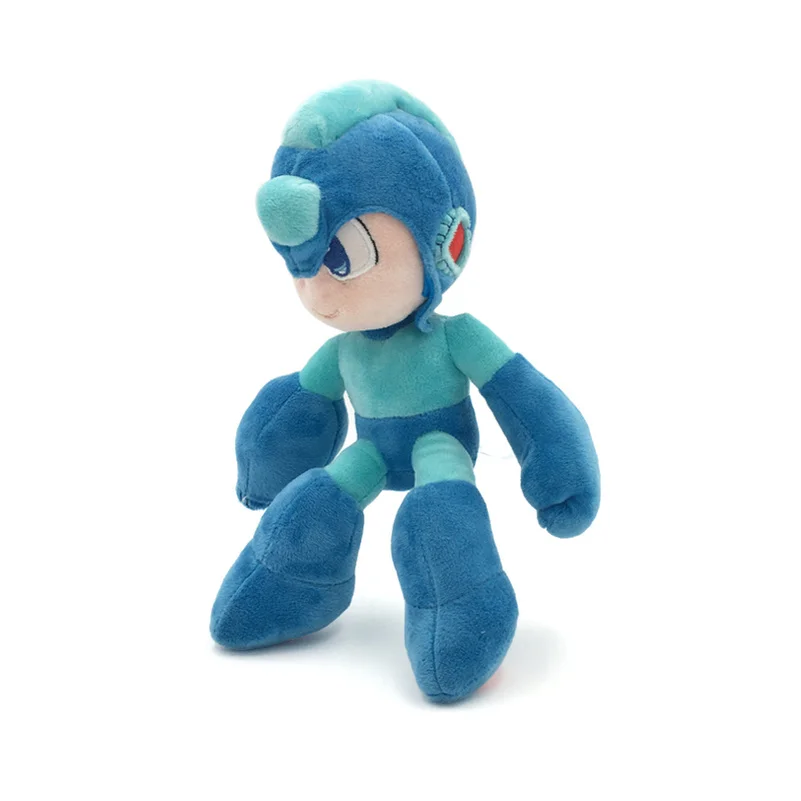 Mega Man Game Rockman Plush Stuffed Doll Electronic Games Megaman Toys for Kids 24cm | Игрушки и хобби