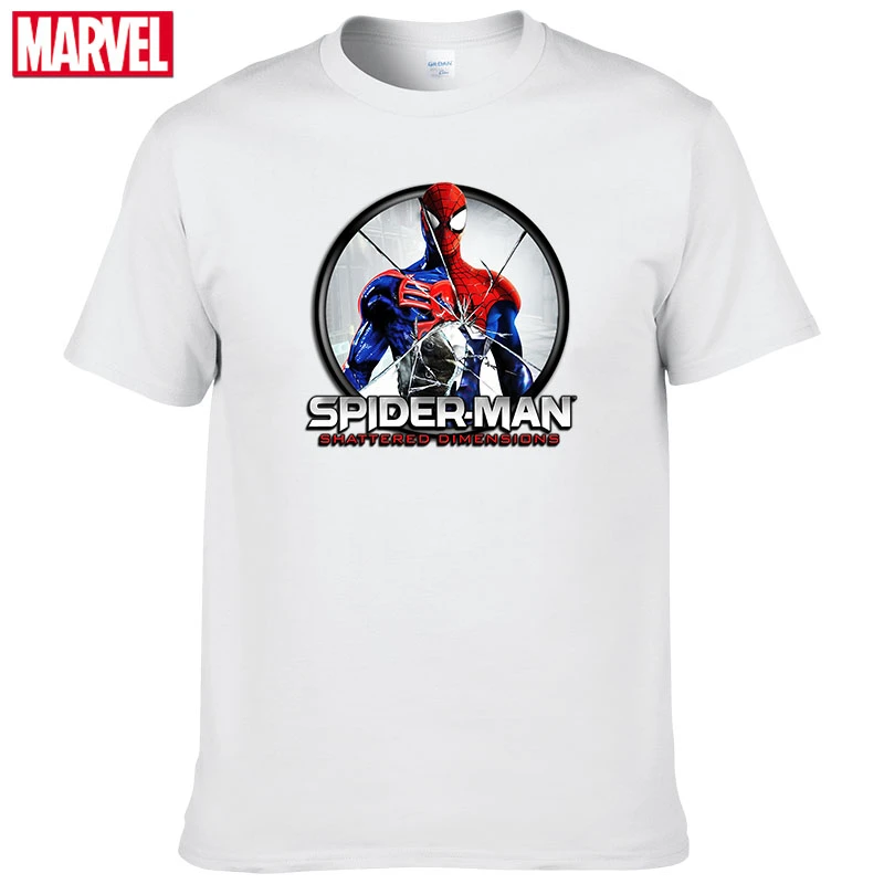 Футболка мужская воздухопроницаемая из натурального хлопка с принтом