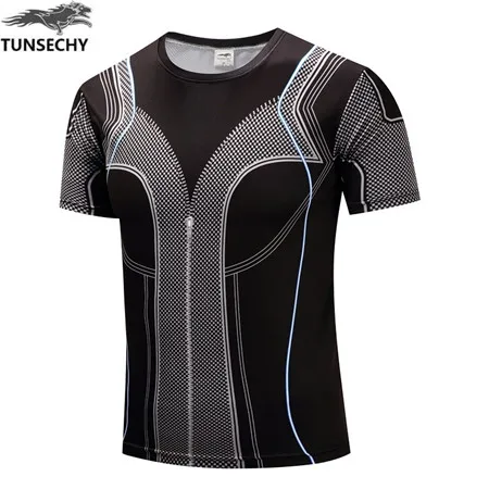 Футболка мужская с коротким рукавом круглым вырезом и 3d принтом - купить по