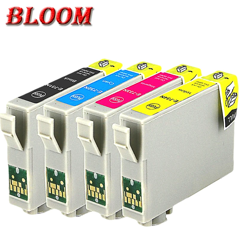 Принтер чернил картридж 4 цвета T0731N для EPSON TX210 TX200 TX209 TX213 TX220 TX100 mbk mfp fatex Россия Беларусь Pantum