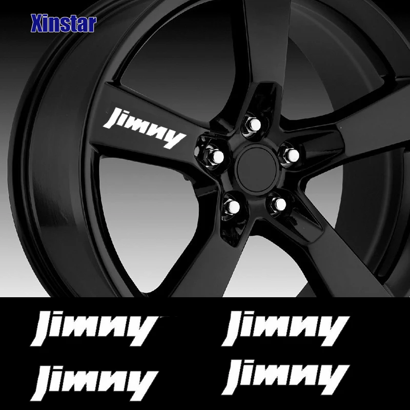 

4pcs Car Wheel Rim Sticker For Suzuki Jimny