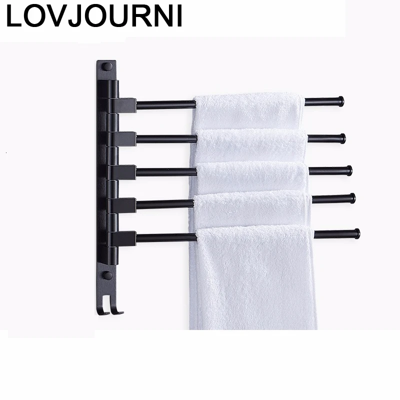 Estante Prateleira Parede Etagere Lazienka Estanteria Rotatable Salle De Bain Wall Shower Accessories Towel Rack Bathroom Shelf