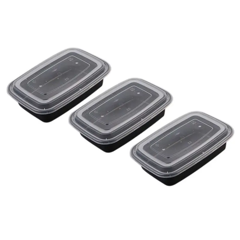 Горячие XD-25PCS контейнеры для приготовления пищи 1 отсек хранения продуктов с