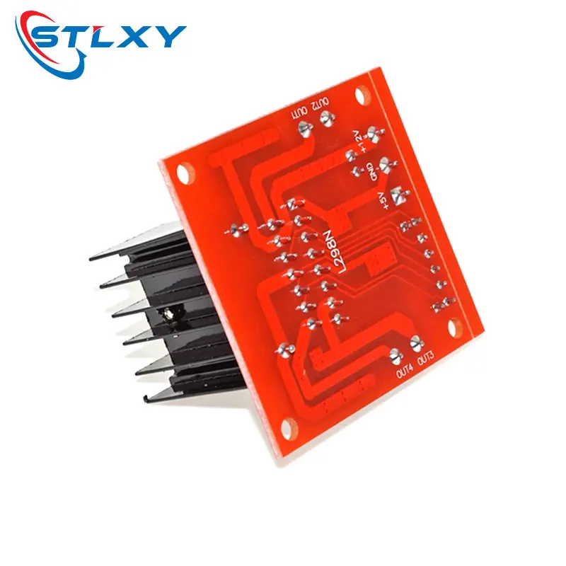 Плата контроллера драйвера двигателя L298N модуль L298 для Arduino Dual H Bridge шаговый