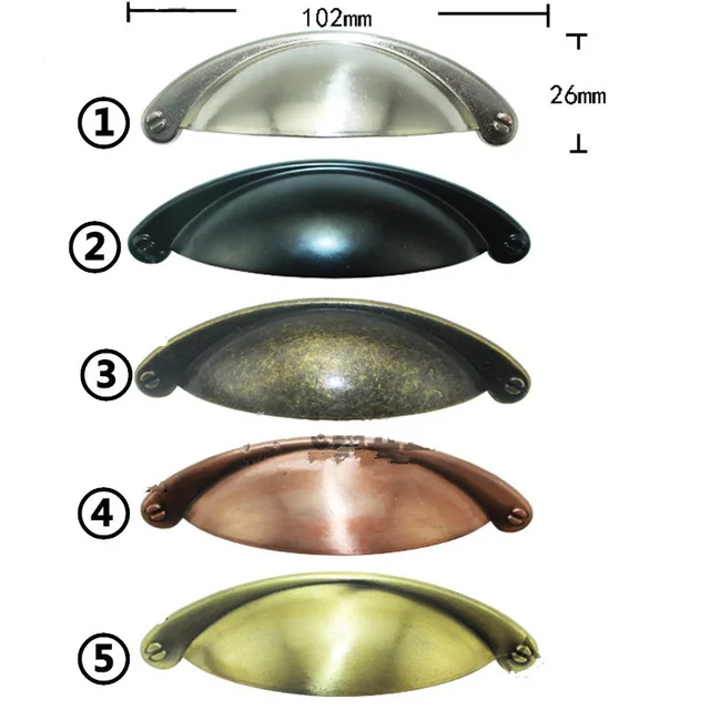 4 шт 102x26 мм Ретро цинковый сплав металлическая Магнитная Дверь|Ручки шкафа| |
