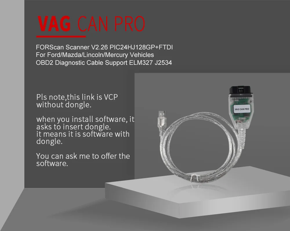 VAG CAN PRO V5.5.1 VCP Сканер Поддержка Can Bus UDS K Line работает для AUDI VAG CAN PRO CAN BUS+ UDS+ K-line специальная распродажа
