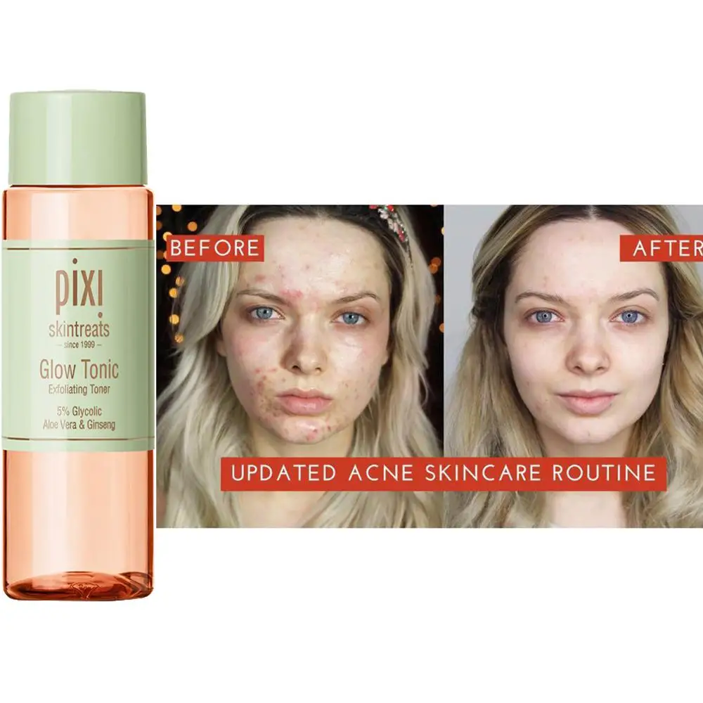 Pixi 100 мл 5% гликолевая кислота свечение тоник увлажняющее масло-контроль эссенция