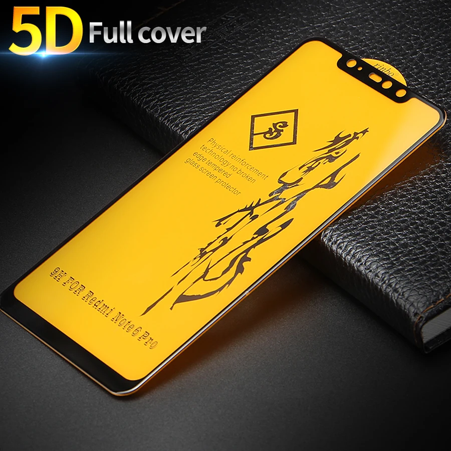 5D стекло для MI 9 8 A2 Lite Max 2 Mix 3 Redmi note 7 5 6 pro Pocophone f1 закаленное Защита экрана клей |