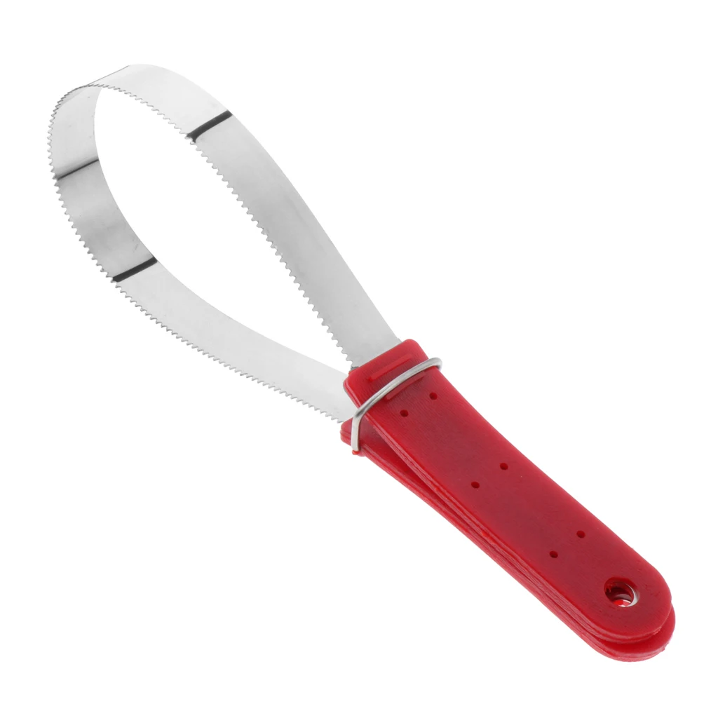 Нержавеющая сталь линяет нож для удаления пота инструмент ухода за лошадьми