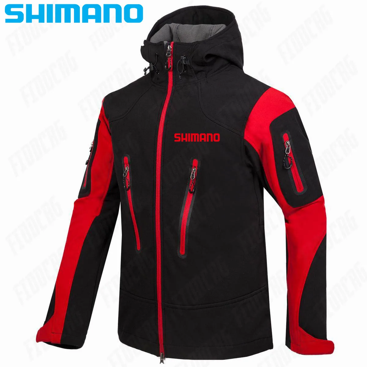 

Shimano Спорт на открытом воздухе Для мужчин кемпинг куртка Водонепроницаемый ветрозащитный Soft Shell рыболовная куртка флисовая дышащая быстрос...