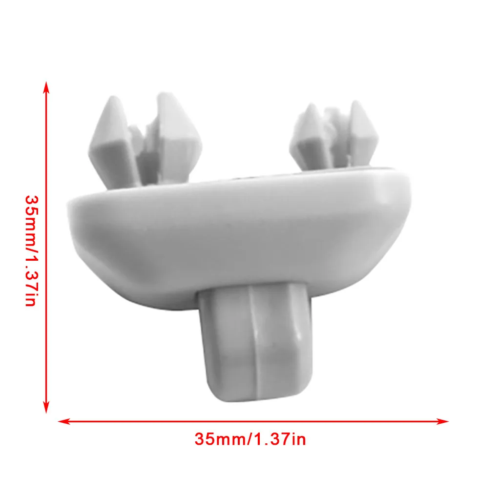 

8U0857562 Car Interior Sun Visor Hook Clip Bracket Auto Hanger Hook Cover Replacement for A6 C5 A4L Accessories