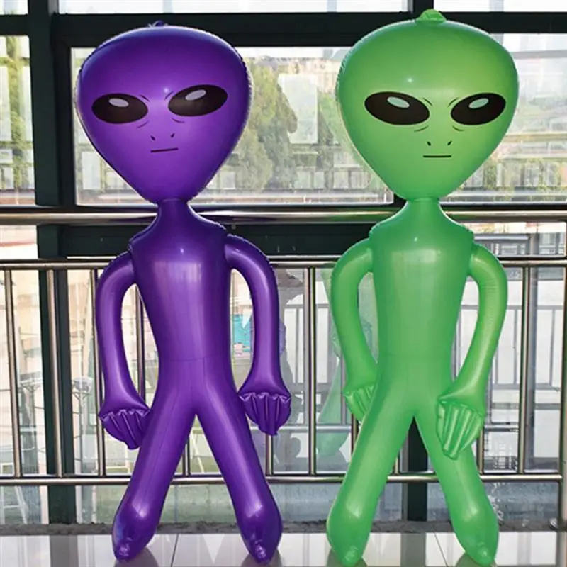 Игрушка надувная инопланетянин из ПВХ для детей и взрослых | Игрушки хобби