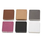 50 шт.лот 5x5 см Ожерелье Браслеты Серьги карточки из крафтовой бумаги карты для ювелирных изделий Висячие ценники картонный держатель упаковка