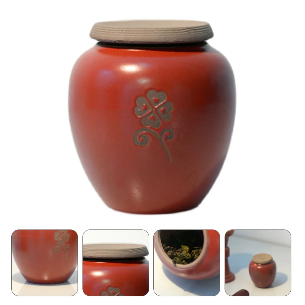 1 шт. чайные канистры декоративная банка для хранения чая бытовая емкость